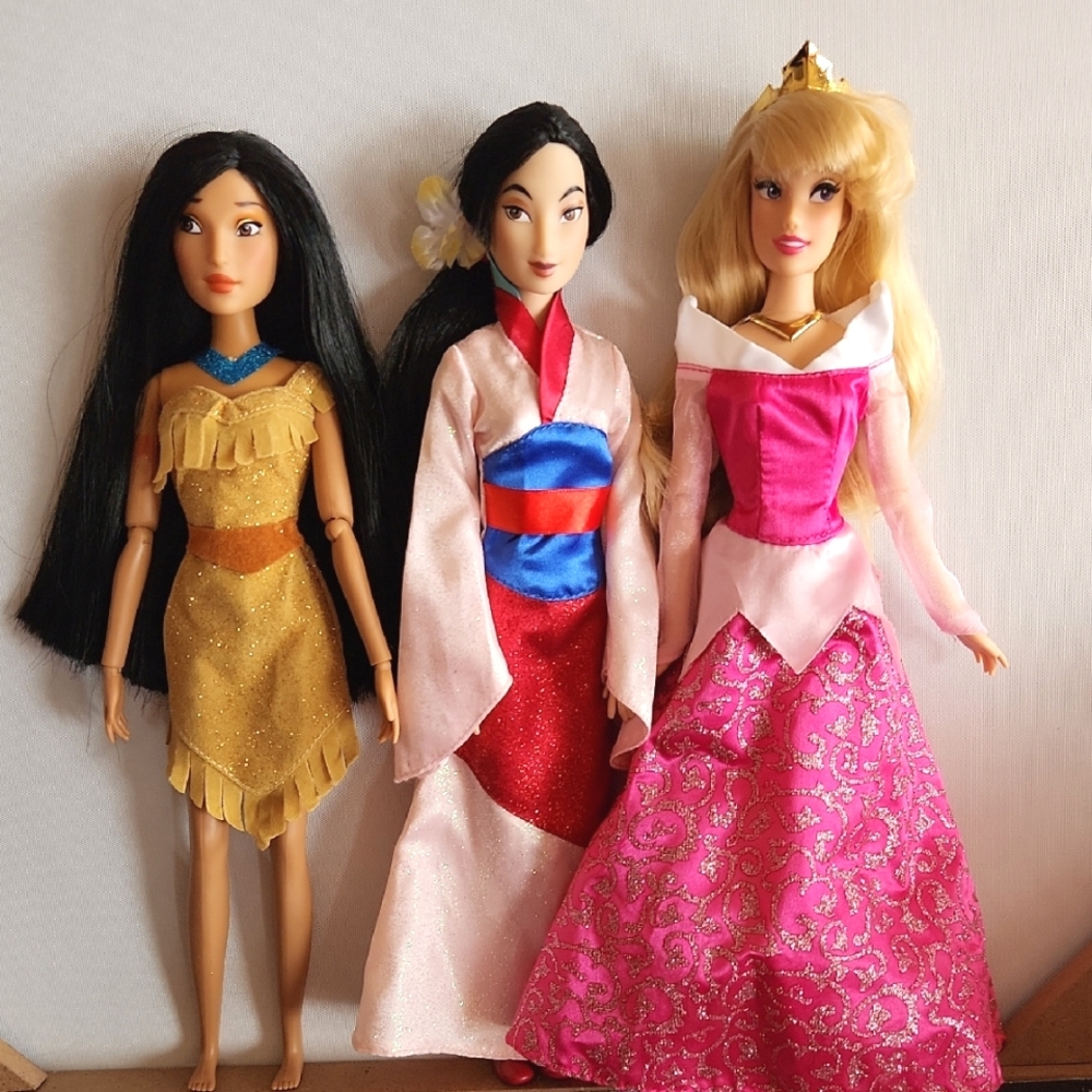 Disney Doll Mulan Aurora Pocahontas